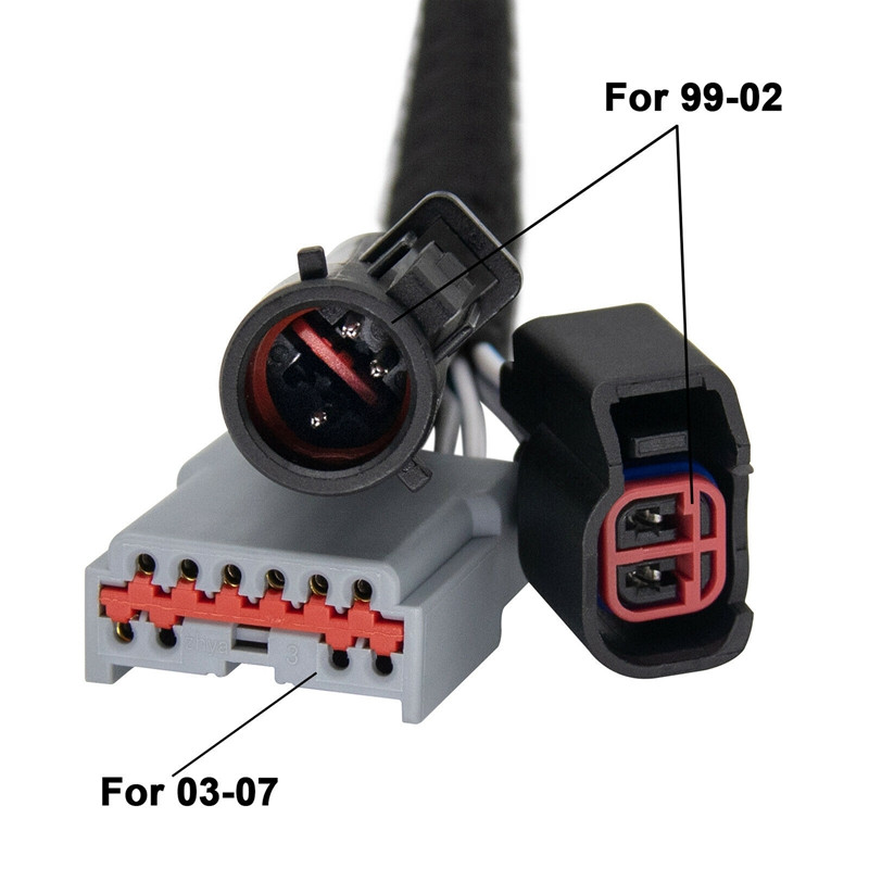 2 DB Vonótükör-adapter Tükör kábelköteg-adapter Ford F250-F550 Super Duty 99-07-hez