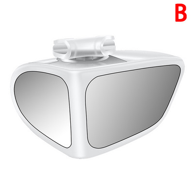 Auto Omkeren Kleine Ronde Spiegel Voor-en Achterwiel Groothoek Spiegel Dubbelzijdig Extra Achteruitkijkspiegel 360 Graden