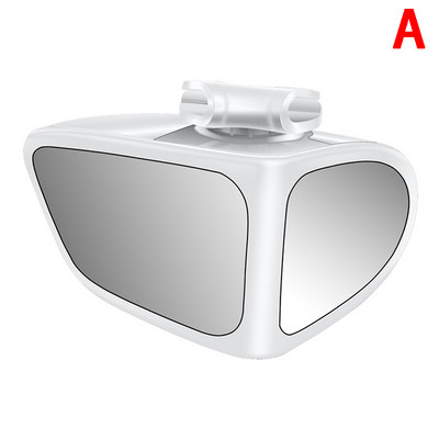 Auto Omkeren Kleine Ronde Spiegel Voor-en Achterwiel Groothoek Spiegel Dubbelzijdig Extra Achteruitkijkspiegel 360 Graden