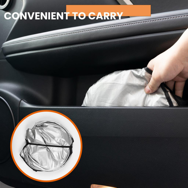 Automašīnas vējstikls Saulessargs Saules aizsargs Visor Auto Logu UV aizsardzība Siltumizolācija priekš BMW Nissan Rogue VW Golf Jetta Tesla Kia