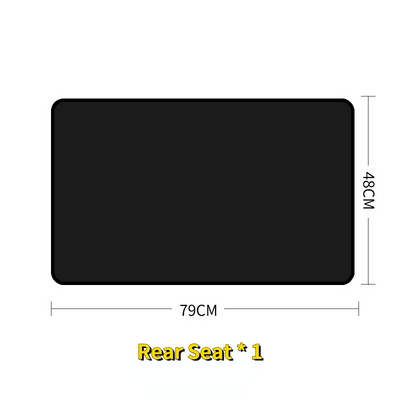 Universāls automašīnas saulessargs loga magnētiskās sūkšanas saulessargs siltumizolācijas auduma pārsegs saulessargs automašīnas sānu saulessargs 2022