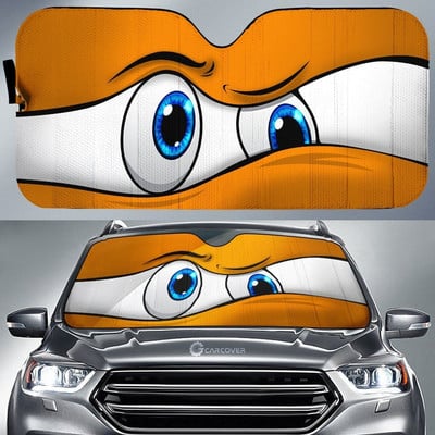 Autós kiegészítők Dragon Evil Eyes Print napernyők Reflektor Anti UV védő Autós napernyő Auto napernyő Univerzális napernyő coche