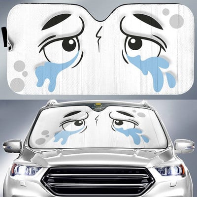 Autós kiegészítők Dragon Evil Eyes Print napernyők Reflektor Anti UV védő Autós napernyő Auto napernyő Univerzális napernyő coche