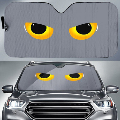 Autós kiegészítők Dragon Evil Eyes Print napernyők Reflektor Anti UV védő Autós napernyő Auto napernyő Univerzális napernyő coche