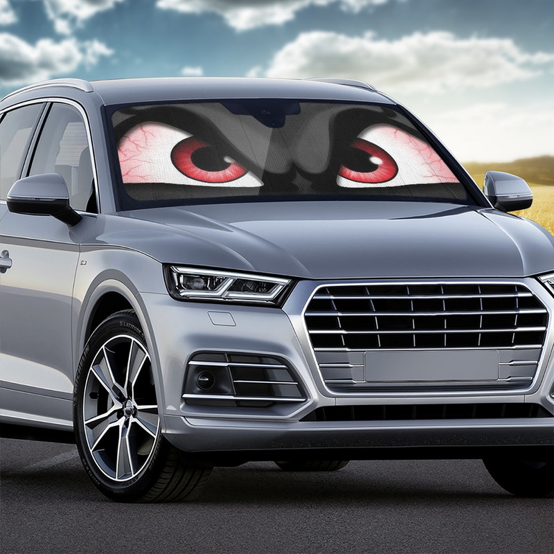 Autós kiegészítők Dragon Evil Eyes Print napernyők Reflektor Anti UV védő Autós napernyő Auto napernyő Univerzális napernyő coche