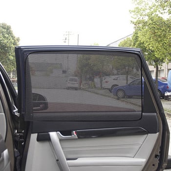 Magnetic Car Sun Shade UV Protection Αλεξίπτωτο παραθύρου αυτοκινήτου για LADA Priora Kalina Granta Vesta Xray X-Ray φώτα niva 4x4 vaz