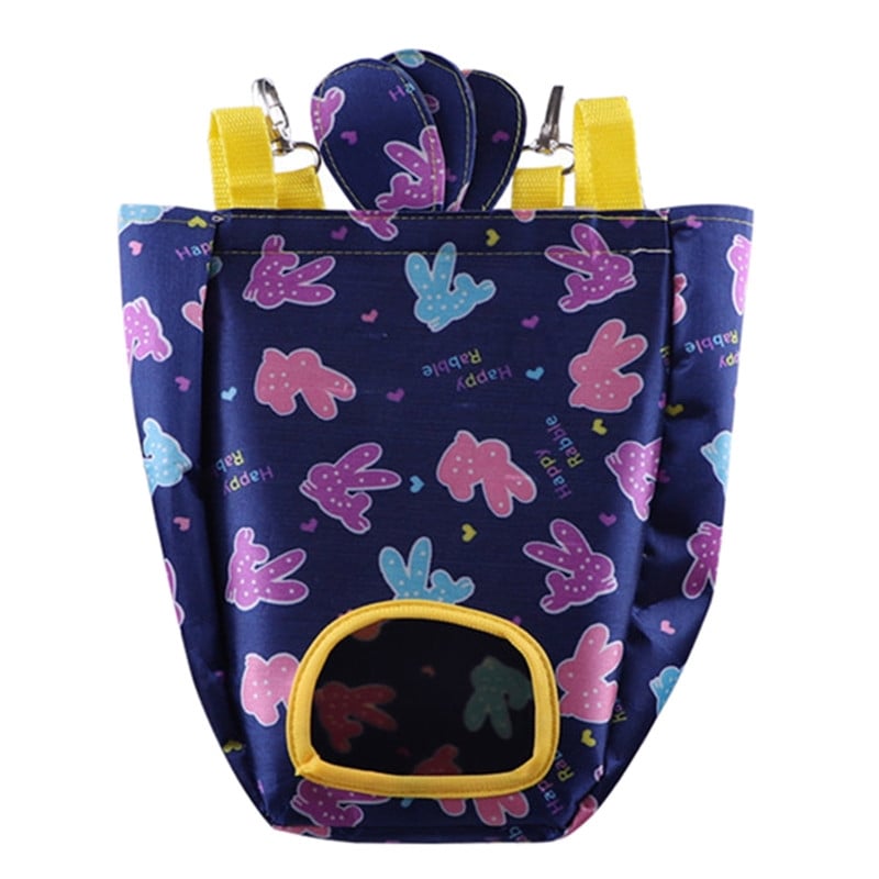 Mielos morkos formos triušis, 1 skylutė šieno šėrimo maišelis narvelio priedai Kabantis tiektuvas Jūrų kiaulytės maisto laikymo konteineris mažiems naminiams gyvūnėliams