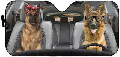 Sieviešu acis ar garām skropstām priekšējā vējstikla ēna grims rozā mirdzoša acu ēnas drukas saliekamais saulessargs sedan kravas apvidus auto