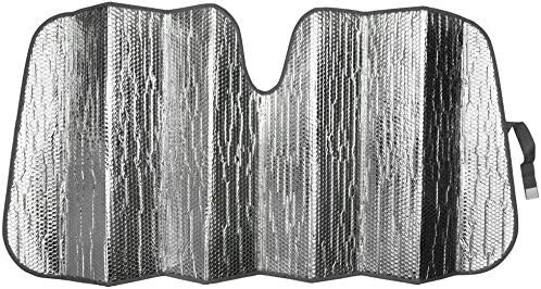 Sieviešu acis ar garām skropstām priekšējā vējstikla ēna grims rozā mirdzoša acu ēnas drukas saliekamais saulessargs sedan kravas apvidus auto