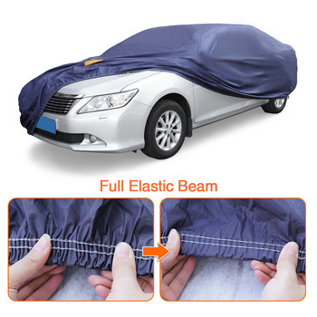 X Autohaux Car Καλύμματα Εσωτερικών χώρων αδιάβροχο προστατευτικό από γρατσουνιές βροχή Snow sun Sun UV Heat Resistant Universal Car Cover DHL Free