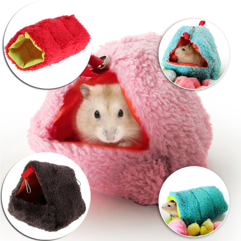 K5DC daudzfunkcionāls maza mājdzīvnieka būris šūpuļtīkls guļambūra gulta piekarināma žurku mājas būris kāmja siltais gultas paklājiņš spēlēšanai gulēšanai