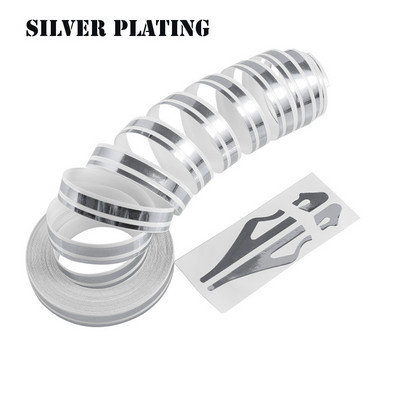 1 tekercs Többszínű csíkozótüske csík Steamline dupla vonalú szalag autós karosszéria matrica vinil matrica autó dekorációs formázó eszközök