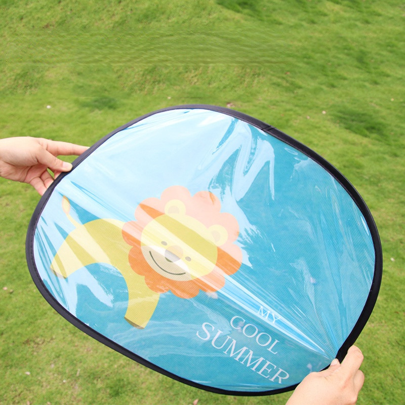 2 komada automobilskog bočnog prozora za zaštitu od sunca s crtanim uzorcima, zaštitnik za zaštitu od sunca, sklopivi automobilski pokrivač za bebe, dijete, dječji dizajn automobila