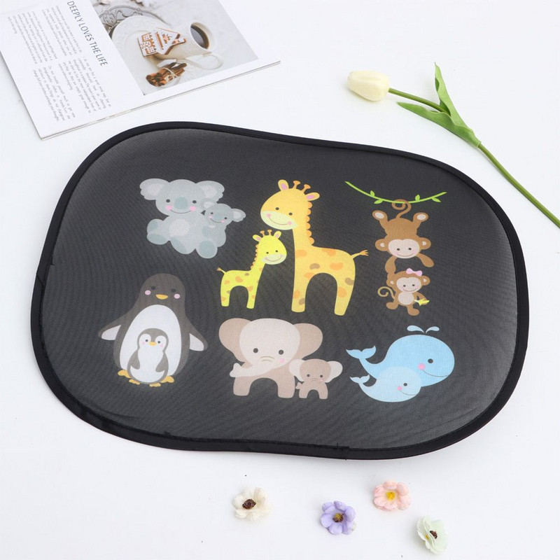 gyerekeknek Baba hőleválasztó autós napellenző védőablak napellenző hátsó és oldalsó ablak napernyője UV blokk függöny