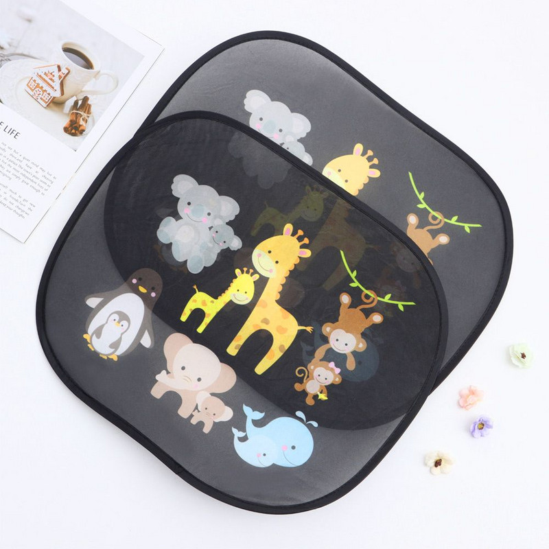 gyerekeknek Baba hőleválasztó autós napellenző védőablak napellenző hátsó és oldalsó ablak napernyője UV blokk függöny