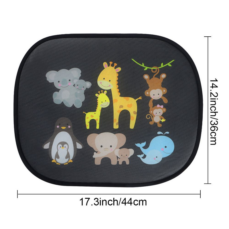 gyerekeknek Baba hőleválasztó autós napellenző védőablak napellenző hátsó és oldalsó ablak napernyője UV blokk függöny