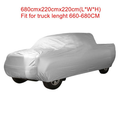 X Autohaux Универсални автомобилни калъфи Вътрешни външни Водоустойчиви Слънце Сняг Прах Устойчив на дъжд Защитен капак за SUV Седан Камион