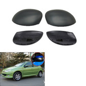 Autós tükör burkolat visszapillantó tükör burkolat Hátsó sapka Tartozékok Peugeot 206 207 Citroen C2 Picasso