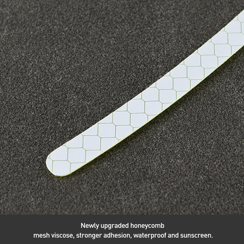 20 tk rattarummu helkurkleebised kriimustusvastased auto kere dekoratiivsed velje ribad, hoiatus, möödumine auto mootorratta jalgrattale