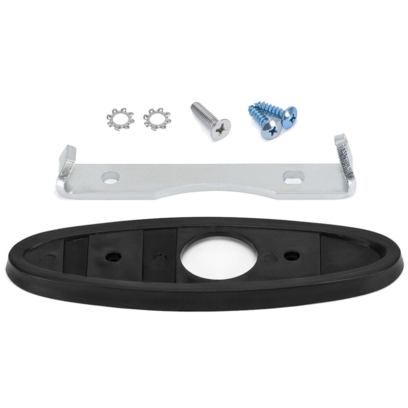 Kairysis išorinis galinio vaizdo veidrodžio tvirtinimo komplektas R313, tarpiklio durų varžtai, skirti Chevrolet Firebird Camaro Nova Vega 70-81