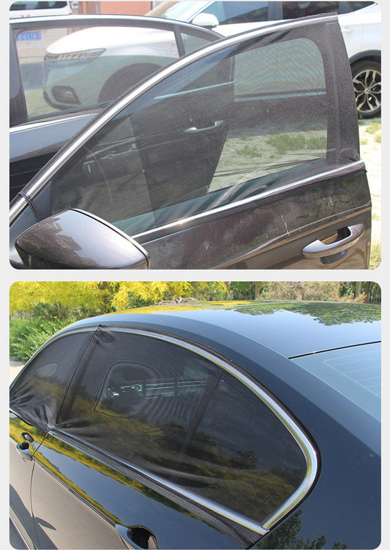 Auto sääsevastane ekraan aknavarju aknavõrk marli autokardin Spetsiaalne küljeaken päikesekaitsekreem soojusisolatsioon Lihtne paigaldada