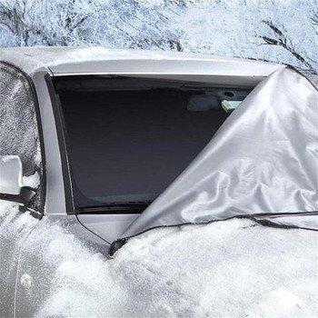 Автоматичен магнитен капак за предно стъкло за автомобил Tesla Model 3 Козирка за слънце Предно предно стъкло Снежно покритие Протектор за прозорци Автомобилно покритие против замръзване