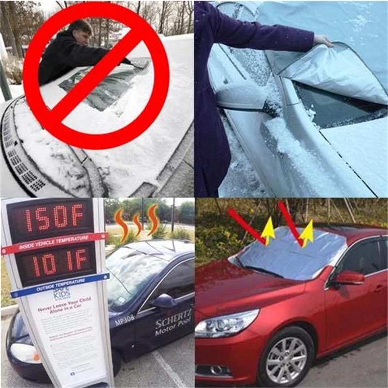 Automatikus mágneses szélvédő burkolat Tesla Model 3 autós napellenző első szélvédő hótakaró ablakvédő autó fagyvédő burkolat
