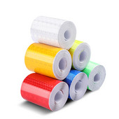 Αυτοκόλλητο αυτοκόλλητο 1 Roll Car Reflektive Tape Σημάδι ασφαλείας Αυτοκόλλητη Προειδοποιητική Ταινία Μοτοσικλέτας για μοτοσικλέτα
