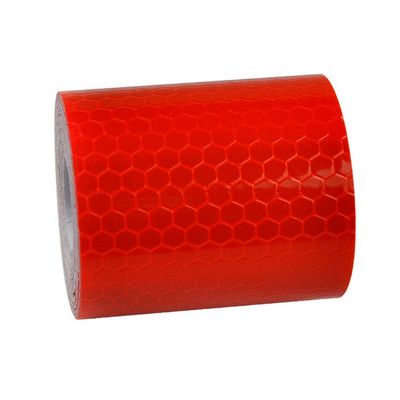 Αυτοκόλλητο αυτοκόλλητο 1 Roll Car Reflektive Tape Σημάδι ασφαλείας Αυτοκόλλητη Προειδοποιητική Ταινία Μοτοσικλέτας για μοτοσικλέτα