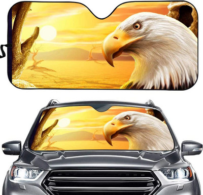 Parasolar personalizat pentru parbriz frontal auto Daisy - blocheaza razele UV Protector parasolar - Parasolar automat pliabil acordeon pt.