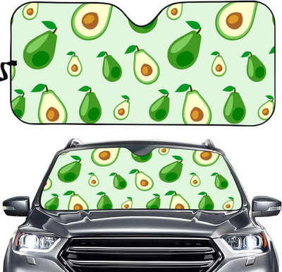 Parasolar personalizat pentru parbriz frontal auto Daisy - blocheaza razele UV Protector parasolar - Parasolar automat pliabil acordeon pt.