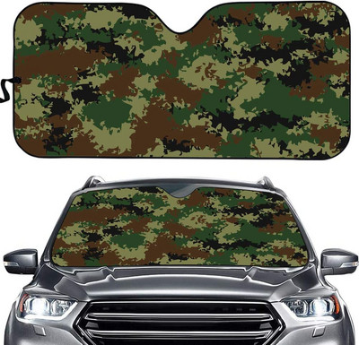 Parasolar personalizat pentru parbriz frontal auto Daisy - blocheaza razele UV Protector parasolar - Parasolar automat pliabil acordeon pt.