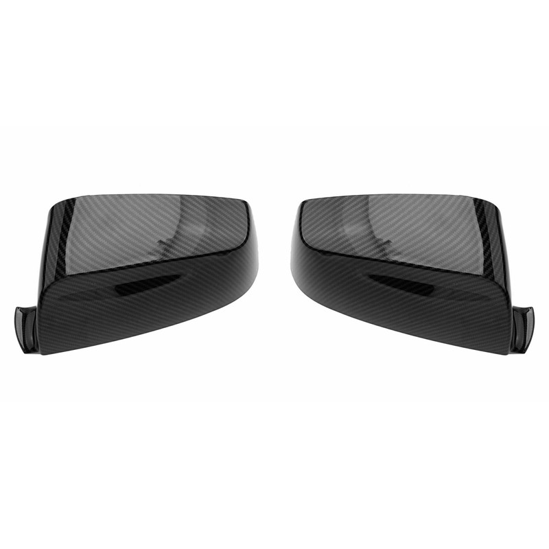 Hátsó tükör burkolat sapkák szénszálas stílusú -BMW 5-ös sorozathoz E60 F61 F10 F11 51167187431 51167187432