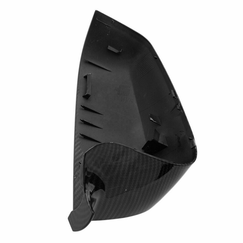 Hátsó tükör burkolat sapkák szénszálas stílusú -BMW 5-ös sorozathoz E60 F61 F10 F11 51167187431 51167187432