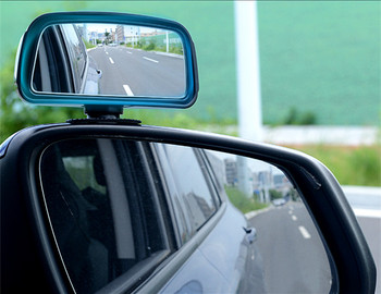 Регулируемо широкоъгълно огледало за кола Странични задни огледала Мъртва зона Допълнително паркиране Огледало за обратно виждане Универсално