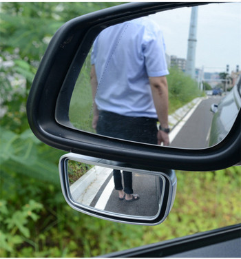 Регулируемо широкоъгълно огледало за кола Странични задни огледала Мъртва зона Допълнително паркиране Огледало за обратно виждане Универсално