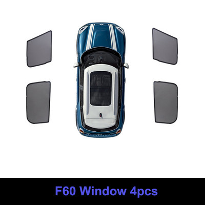 For Mini Cooper R60 F54 Clubman F55 F60 Countryman tarvikud 4x auto aknavarju kate tuuleklaas päikesesirmi kaitse päikesevari