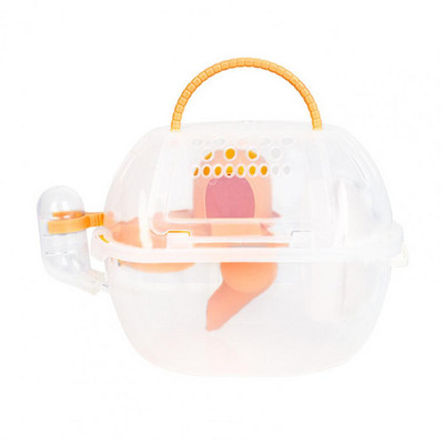 Putni kavez za hrčka Ručni poklon Održavajte toplinu Kutija za male životinje Hrčak za izlazak Kutija za prijenos hrčka Kavez za nosače Pribor za kućne ljubimce