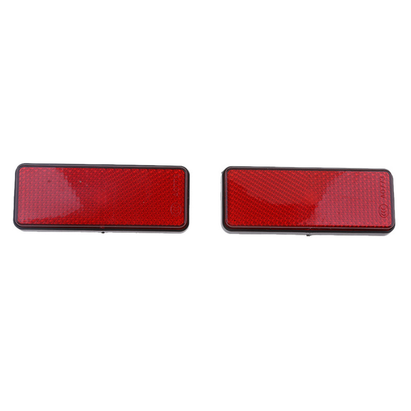 2 db Univerzális Motorkerékpár Motoros Robogó Téglalap Reflektorok Külső Tartozékok Reflecteurs de reflectores