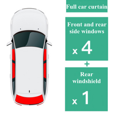 Magnetna sjenila za automobil s UV zaštitom bočni prozor za suncobran za Toyotu Camry 2018 2019 2020 2021 Dodaci za unutrašnjost