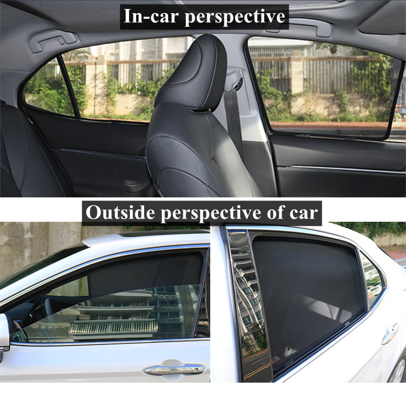 Mágneses autós napernyő UV védelem oldalsó ablak napernyő Toyota Camry 2018 2019 2020 2021 belső tartozékokhoz