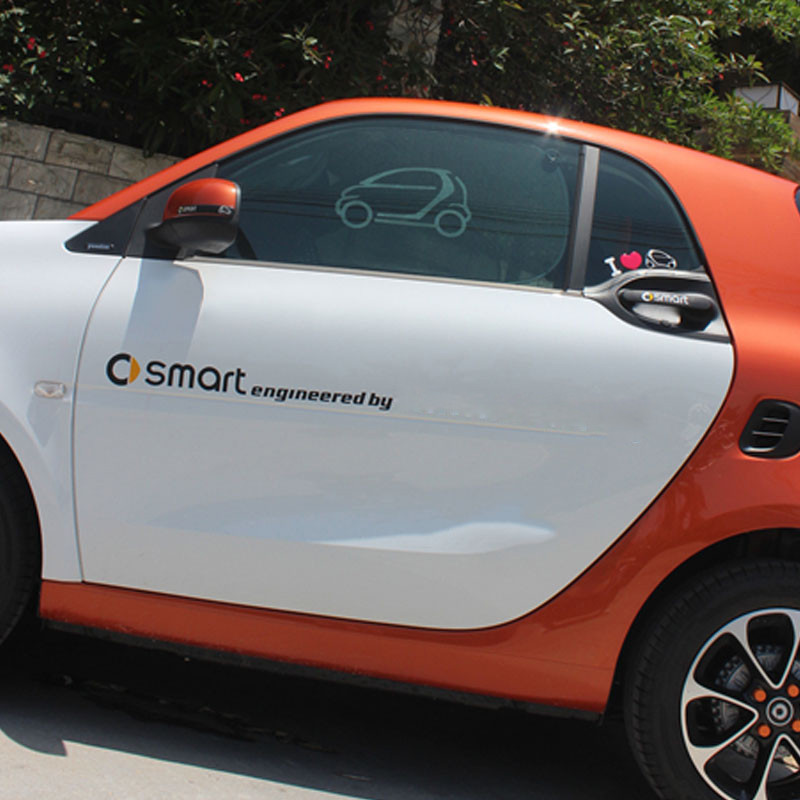 2db Car Styling Kiegészítők Napvédő ernyő Auto UV védő függöny oldalsó ablak napernyő Smart Fortwo Forfour 451 453 2009-2019