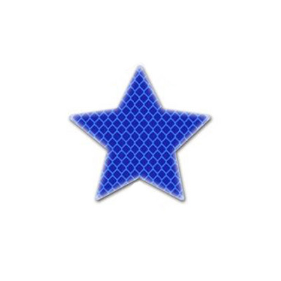 10 db/szett Autómatrica Fényvisszaverő Pentagram szalag Figyelmeztető Biztonsági matrica az autó lökhárító csomagtartója fényvisszaverőhöz Veszélyes szalag autóstílushoz
