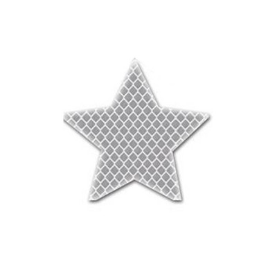 10 db/szett Autómatrica Fényvisszaverő Pentagram szalag Figyelmeztető Biztonsági matrica az autó lökhárító csomagtartója fényvisszaverőhöz Veszélyes szalag autóstílushoz