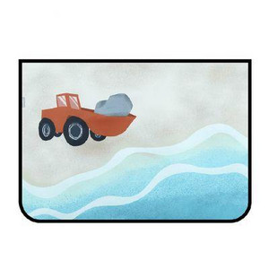 Univerzalna navlaka za sjenilo za automobil Magnetna zavjesa za bočni prozor s UV zaštitom za suncobran za bebe, djecu Slatki crtani stil automobila