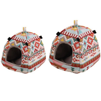 Σκηνή κατοικίδιων ζώων Χαμστερ Χειμώνας Ζεστό Ζάχαρο Αλεξίπτωτο Αιώρα Κλουβί Κρεβάτι ύπνου Μικρό Ζώο Σπίτι ινδικών χοιριδίων Βιότοπος Φωλιά Cube Hide Cave