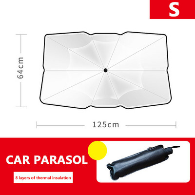 Μπροστινό παρμπρίζ αυτοκινήτου για μπλοκάρισμα ομπρέλες ηλίου σκίαστρα παραθύρων καλοκαιρινή προστασία θερμομόνωση προμήθειες διακοσμητικά αξεσουάρ