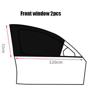 2 τεμ. Κάλυμμα παραθύρου αυτοκινήτου Κουρτίνα αντηλιακής σκιάς Ασπίδα προστασίας από υπεριώδη ακτινοβολία Ζευγάρι ασπίδα πλέγματος ηλιακή προστασία από σκόνη κουνουπιών Καλύμματα αυτοκινήτου