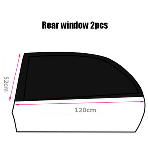 2 τεμ. Κάλυμμα παραθύρου αυτοκινήτου Κουρτίνα αντηλιακής σκιάς Ασπίδα προστασίας από υπεριώδη ακτινοβολία Ζευγάρι ασπίδα πλέγματος ηλιακή προστασία από σκόνη κουνουπιών Καλύμματα αυτοκινήτου