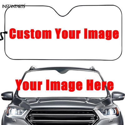 Poklon za Noć vještica 3D cool horor filmovi Dizajn Print Zaštita unutrašnjosti automobila Prednje vjetrobransko staklo Sklopivi suncobran za SUV automobile